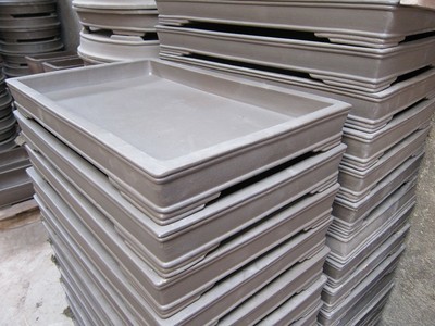 批發(fā)采購(gòu)紫砂工藝品-宜興紫砂花盆 紫砂盆 盆景盆 假山 水底盆 70cm廠家直銷.